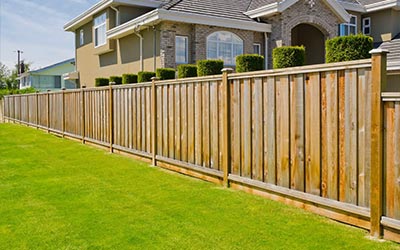 Wood Fence Installation