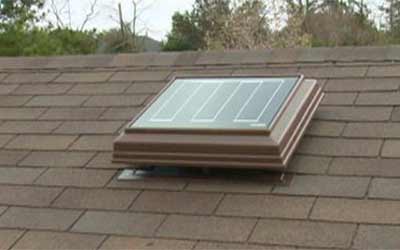 Exhaust Fans on the Roof